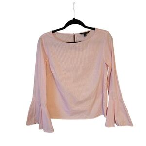Banana Republic Elegant Pink Women's Top w Bell Sleeves Summer